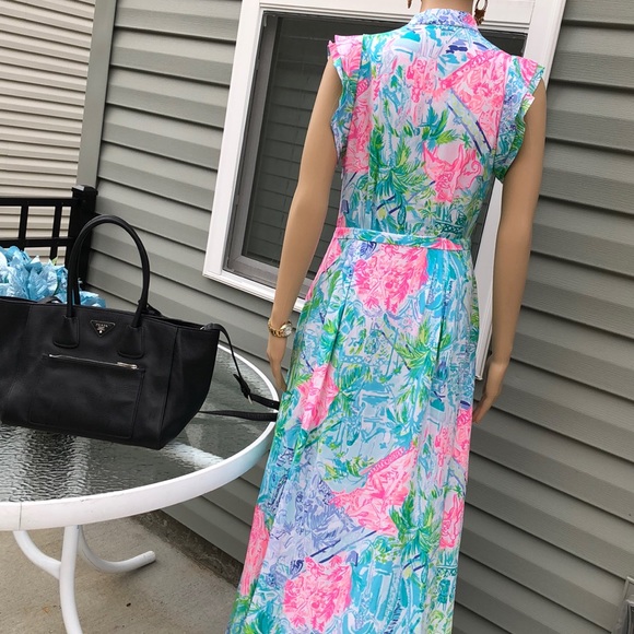 Authentic Lilly Pulitzer maxi dress - Picture 6 of 6